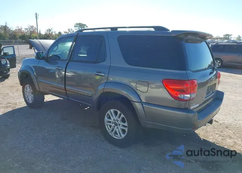 2007 Toyota Sequoia Limited V8 from USA, damaged, VIN 5TDZT38A27S298880